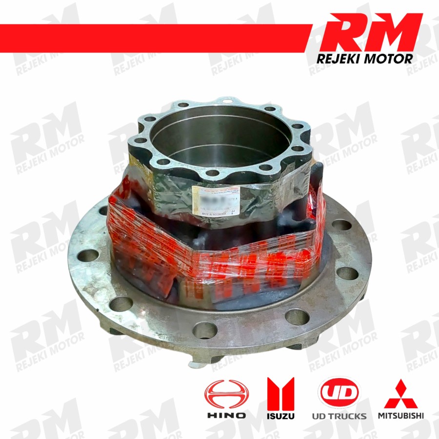 NAP RODA ISUZU GIGA NEW BELAKANG LUBANG 10 GENUINE PART